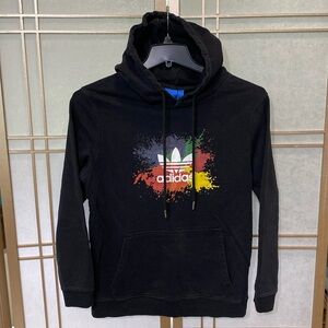 Adidas black hoodie, men’s size Large